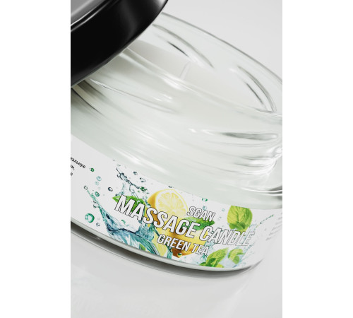 Массажная свеча «Зелёный чай» - 50 мл.