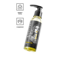 Разогревающее массажное масло Erotist Caramel Club с ароматом ананаса - 100 мл.