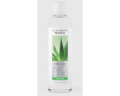 Заказать Массажный гель на водной основе Mixgliss NU Aloe Vera - 150 мл. Заказать Массажный гель на водной основе Mixgliss NU Aloe Vera - 150 мл.