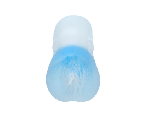 Прозрачный реалистичный мастурбатор Juicy Pussy Subtle Crystal