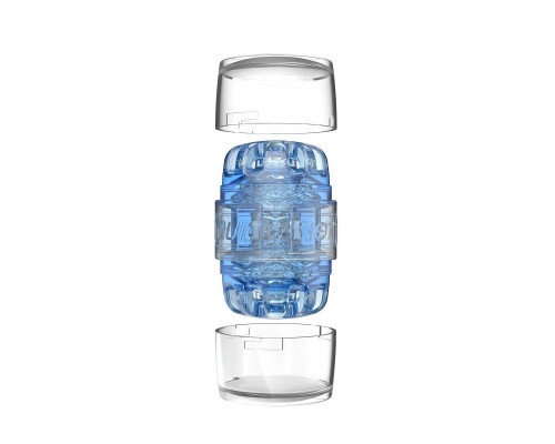 Заказать Мастурбатор Fleshlight Quickshot Turbo Blue Ice