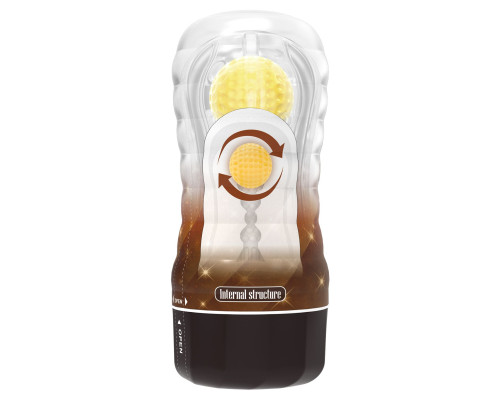 Заказать Прозрачный текстурированный мастурбатор Vacuum Cup Masturbator Stellar