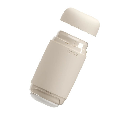 Бежевый мастурбатор Tenga Puffy