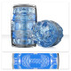Заказать Мастурбатор Fleshlight Quickshot Turbo Blue Ice