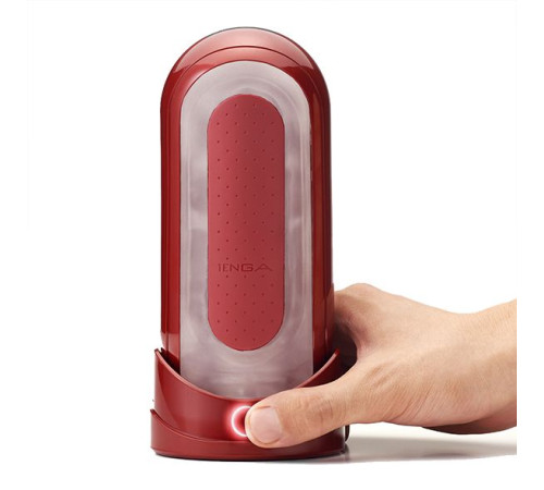 Красный мастурбатор Flip Zero Red Warmer с подогревом Красный мастурбатор Flip Zero Red Warmer с подогревом