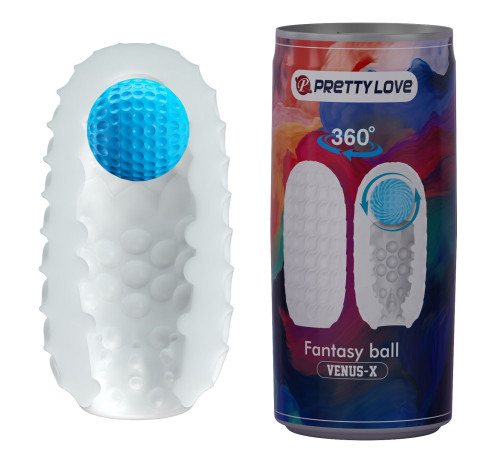 Мастурбатор с шариком внутри Fantasy ball