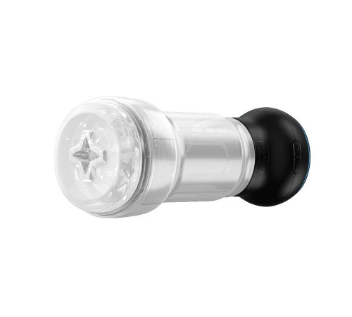 Набор PowerBlow   Feel Pocket Stroker Crystal: мастурбатор и интерактивная насадка