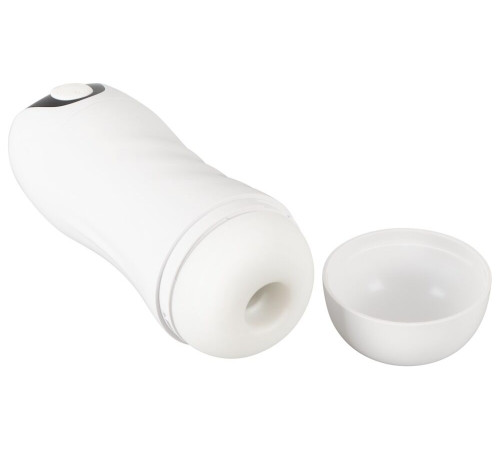 Белый мастурбатор Masturbator with 2 functions