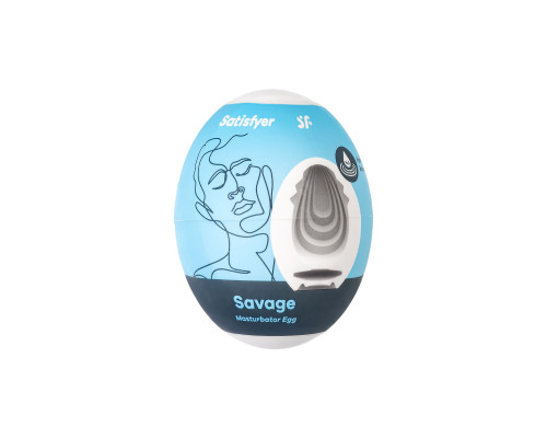 Заказать Мастурбатор-яйцо Satisfyer Savage Mini Masturbator