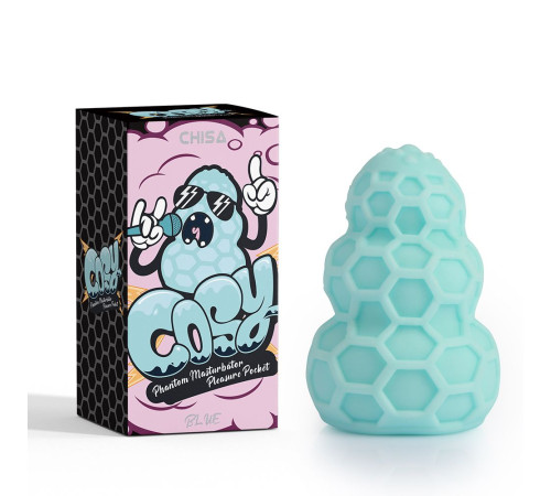 Аквамариновый мастурбатор Phantom Masturbator Pleasure Pocket