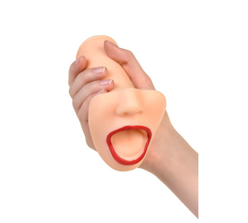 Мастурбатор-ротик с алыми губами