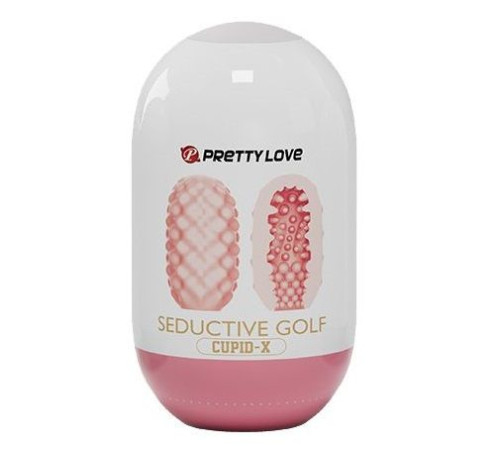 Розовый мастурбатор-яйцо Seductive Golf