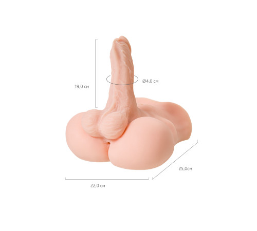 Мастурбатор с фаллосом Manuel