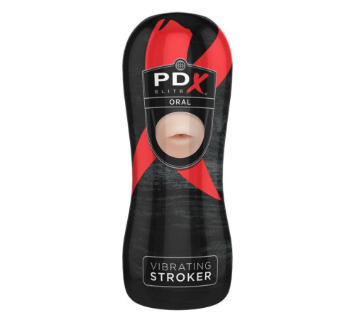 Мастурбатор-ротик Vibrating Oral Stroker
