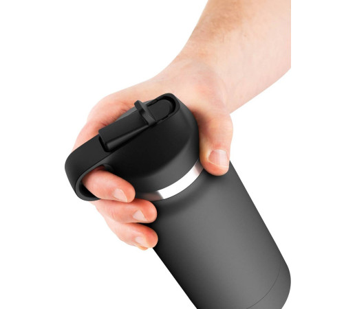 Серый мастурбатор в виде бутылки F*ck Flask