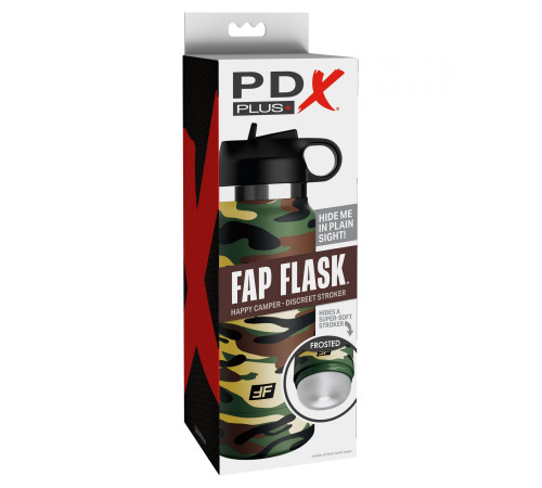 Мастурбатор в камуфляжной колбе Fap Flask Мастурбатор в камуфляжной колбе Fap Flask