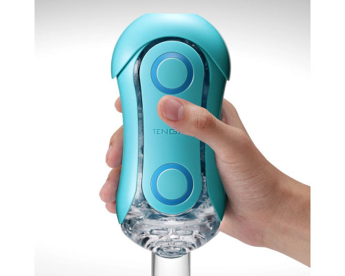 Заказать Голубой мастурбатор Tenga Flip ORB Ocean