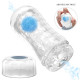 Заказать Прозрачный текстурированный мастурбатор Vacuum Cup Masturbator Planet