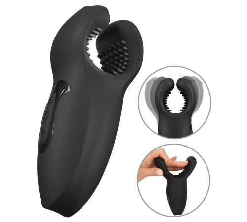 Мужской вибратор-стимулятор Man Wand with Vibration and Moving Wings