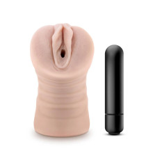 Телесный мастурбатор-вагина Ayumi с вибрацией