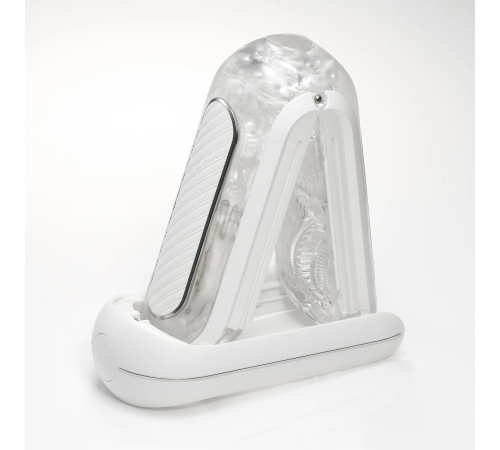 Белый мастурбатор Tenga Flip Zero Gravity с вибрацией