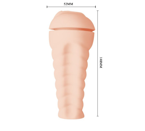 Телесный мастурбатор-вагина в колбе 30 Life-Like Vagina