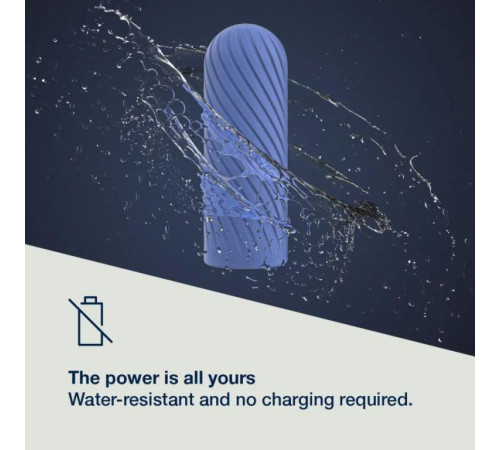 Синий двусторонний мастурбатор Arcwave Ghost Pocket Stroker