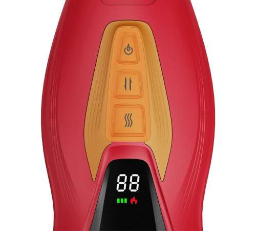 Интерактивный мастурбатор Solara с нагревом, вибрацией и поступательными движениями