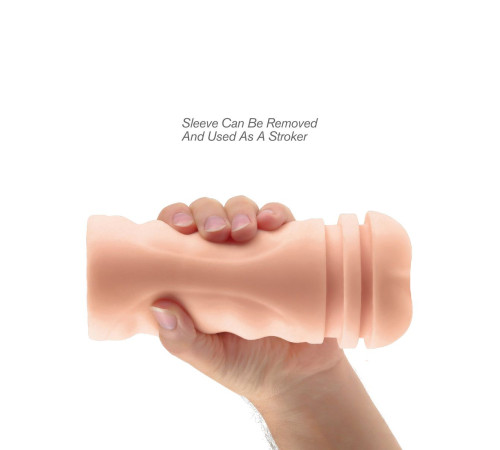 Мастурбатор-вагина Mega Grip Vibrating Stroker Pussy