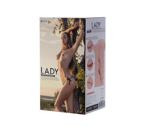 Мастурбатор-вагина Lady без вибрации Мастурбатор-вагина Lady без вибрации