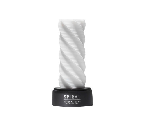 Заказать Белый 3D мастурбатор SPIRAL Заказать Белый 3D мастурбатор SPIRAL