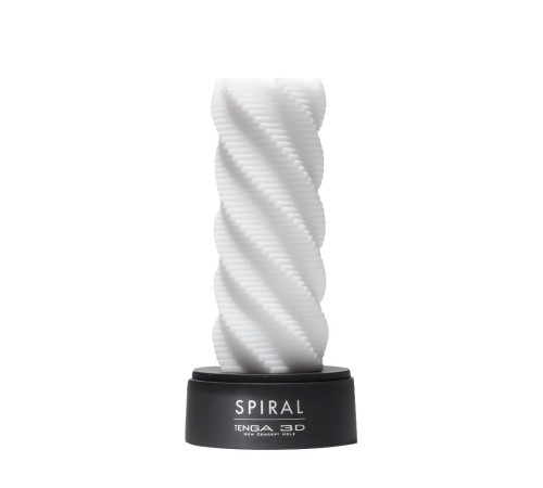 Белый 3D мастурбатор SPIRAL Белый 3D мастурбатор SPIRAL