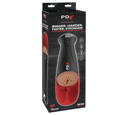 Мастурбатор-вагина в колбе с вибрацией Fuck-O-Matic Pro XL Мастурбатор-вагина в колбе с вибрацией Fuck-O-Matic Pro XL