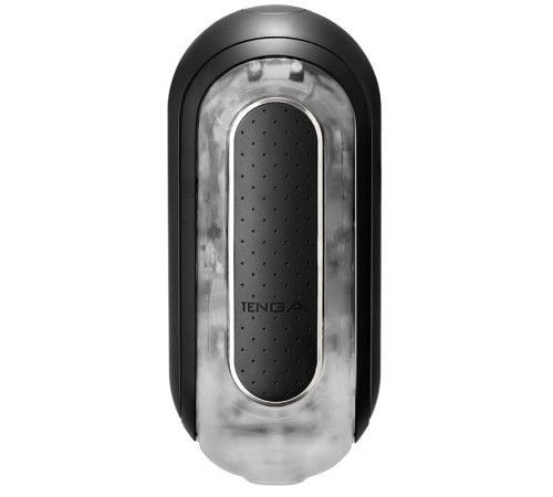 Черный мастурбатор Flip Zero с вибрацией Черный мастурбатор Flip Zero с вибрацией