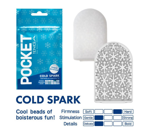 Карманный мастурбатор COLD SPARK