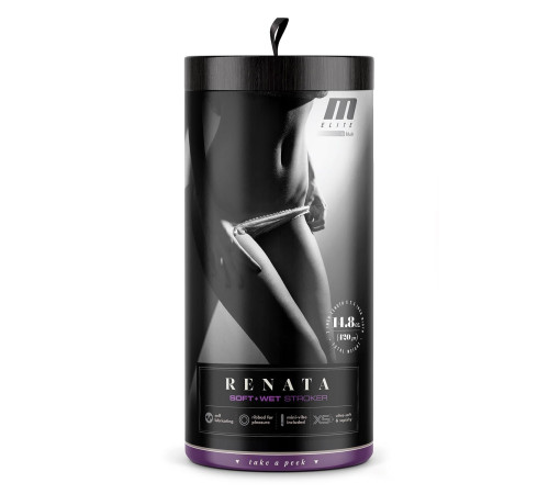 Мастурбатор-вагина с вибрацией Soft   Wet Renata Realistic Tan Masturbator