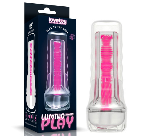 Светящийся в темноте мастурбатор 8.5 Lumino Play Masturbator Светящийся в темноте мастурбатор 8.5 Lumino Play Masturbator