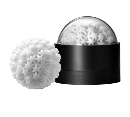 Белый мастурбатор Tenga Geo Coral