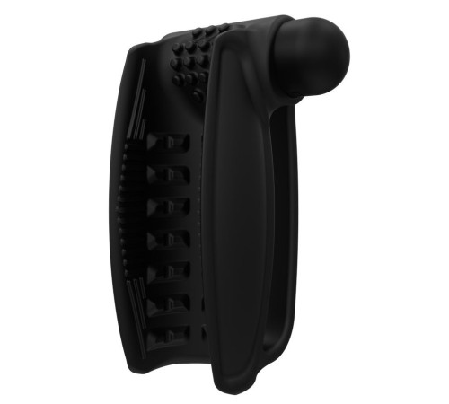 Черный вибромастурбатор Hand Vibe