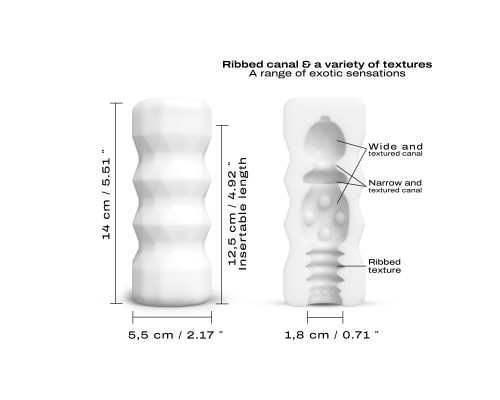 Заказать Белый мастурбатор Dorcel Cup Exotic