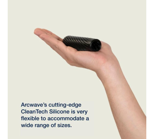 Черный двусторонний мастурбатор Arcwave Ghost Pocket Stroker