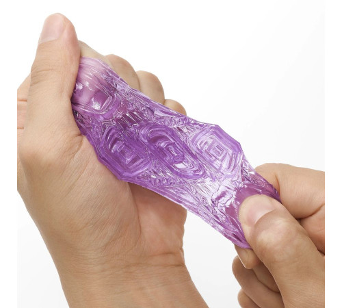 Фиолетовый мастурбатор-стимулятор Tenga Uni Amethyst