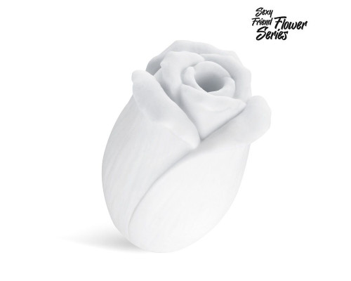 Заказать Белый нереалистичный мастурбатор в форме бутона цветка White Rose Заказать Белый нереалистичный мастурбатор в форме бутона цветка White Rose