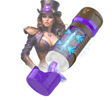 Интерактивный мастурбатор Misty с вакуумом, вибрацией и сжатием