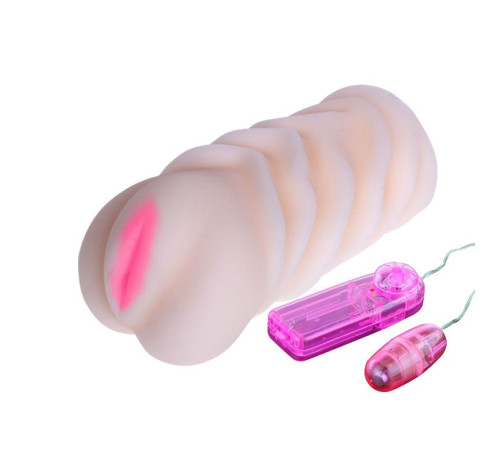 Вибрирующий мастурбатор со входом-вагиной