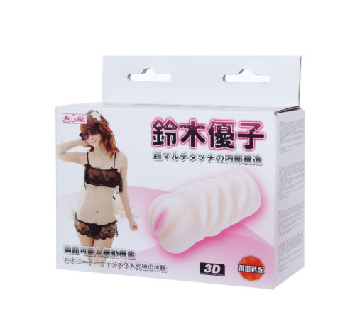 Вибрирующий мастурбатор со входом-вагиной