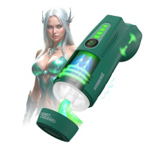 Интерактивный мастурбатор Ayla с вакуумом, вибрацией и голосом