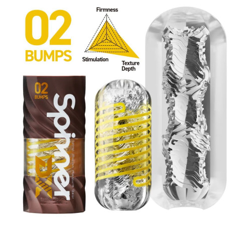 Мастурбатор Tenga Spinner DX 02 Bumps Мастурбатор Tenga Spinner DX 02 Bumps