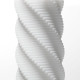 Заказать Белый 3D мастурбатор SPIRAL