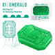 Заказать Зеленый мастурбатор-стимулятор Tenga Uni Emerald